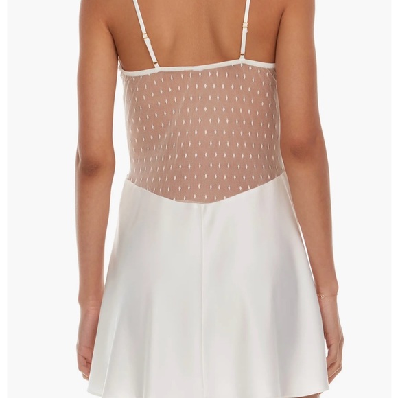 Elegant White Lace Slip Dress - Picture 3 of 3